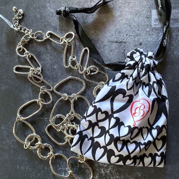 Brighton Silver Plated Pebble Link Necklace - Picture 6 of 12